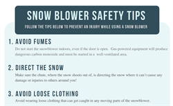 Snow Blower Safety Tips