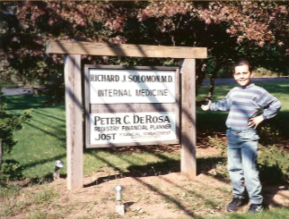 Stephen DeRosa, excited about JOST even at ten years old!