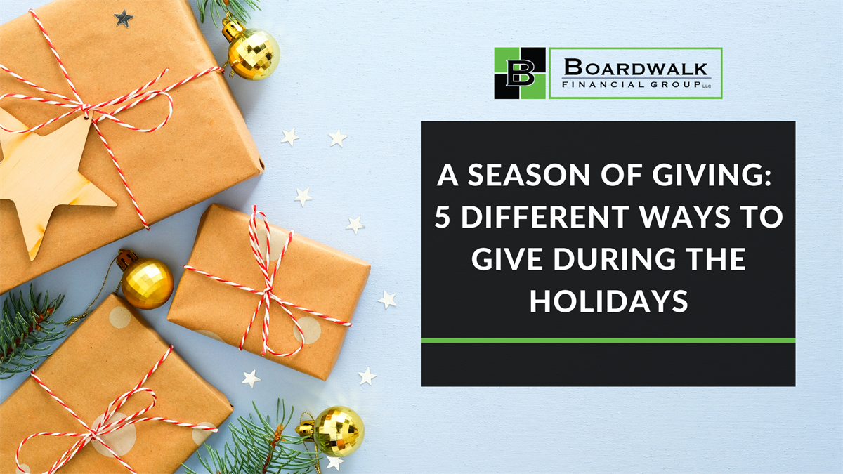 A Season of Giving: 5 Different Ways To Give During the Holidays