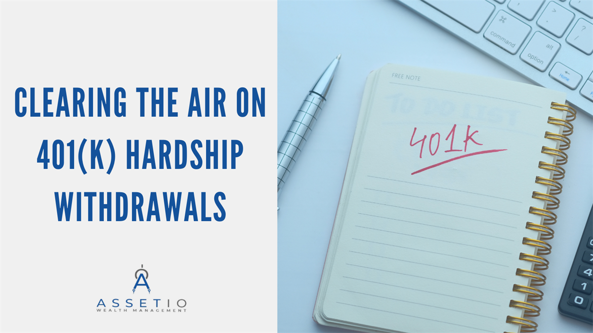 Clearing the Air on 401(K) Hardship Withdrawals