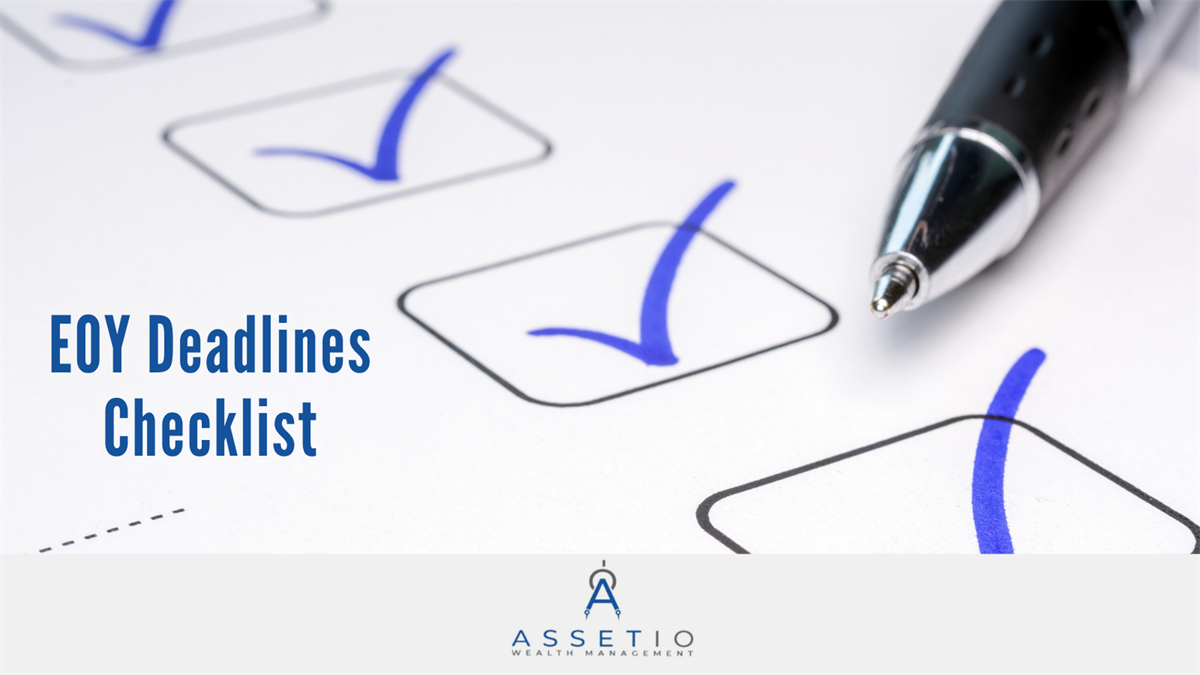 End of Year (EOY) Deadlines Checklist