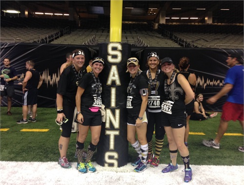 Saints Run with Clients