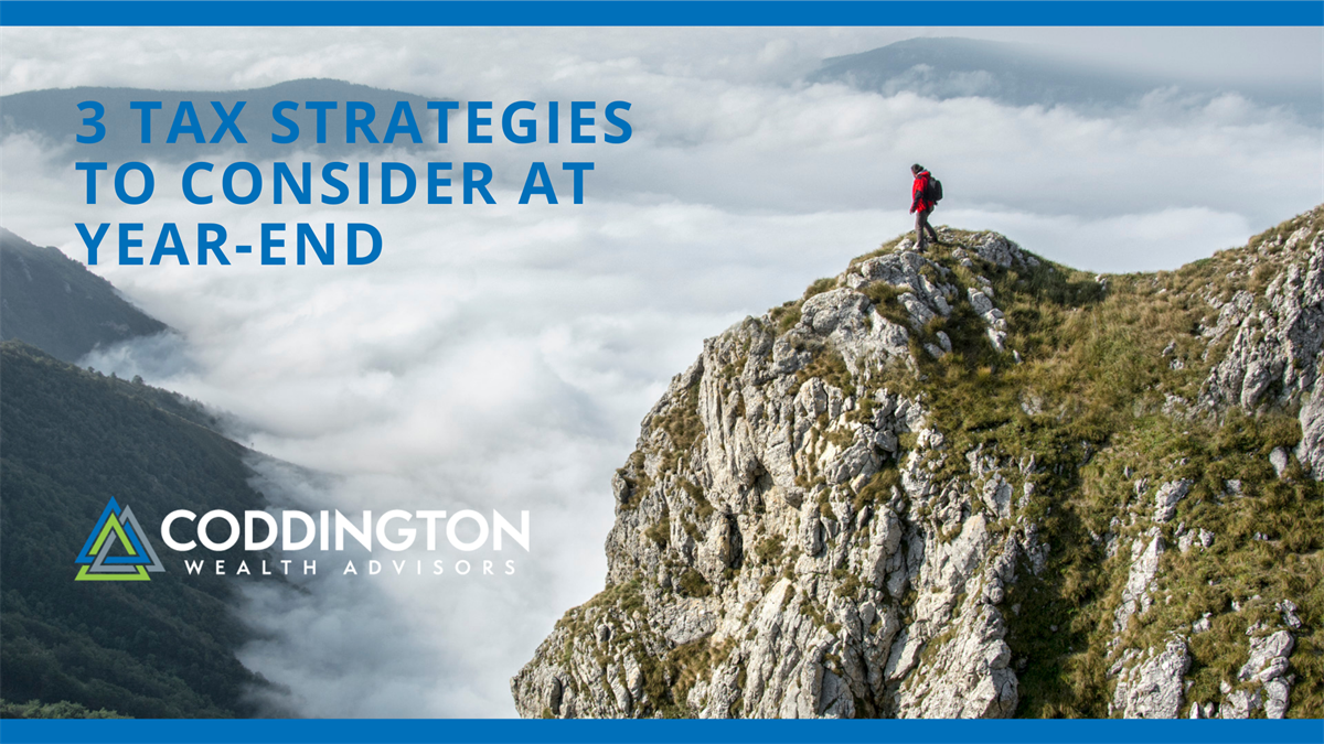 3 Tax Strategies to Consider at Year-End