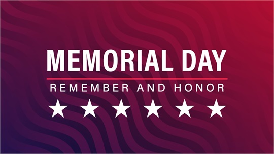 This Memorial Day...