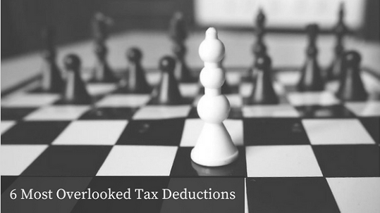Six Most Overlooked Tax Deductions