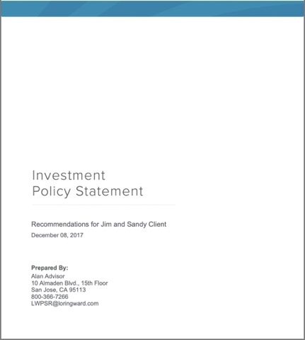 Ips Statement Investment Policy Statement (IPS)