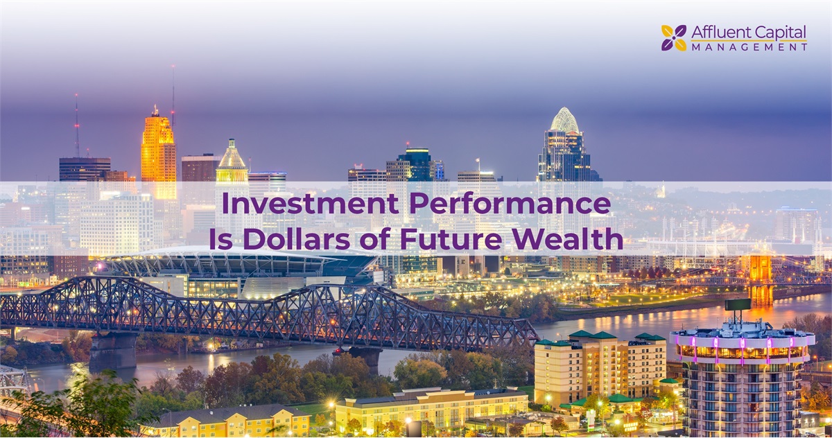 Investment Performance Is Dollars of Future Wealth