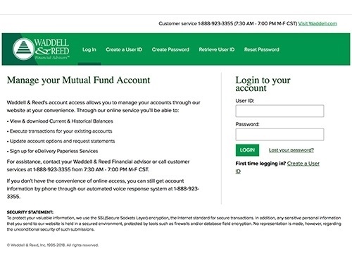 Mutual Fund Account Access