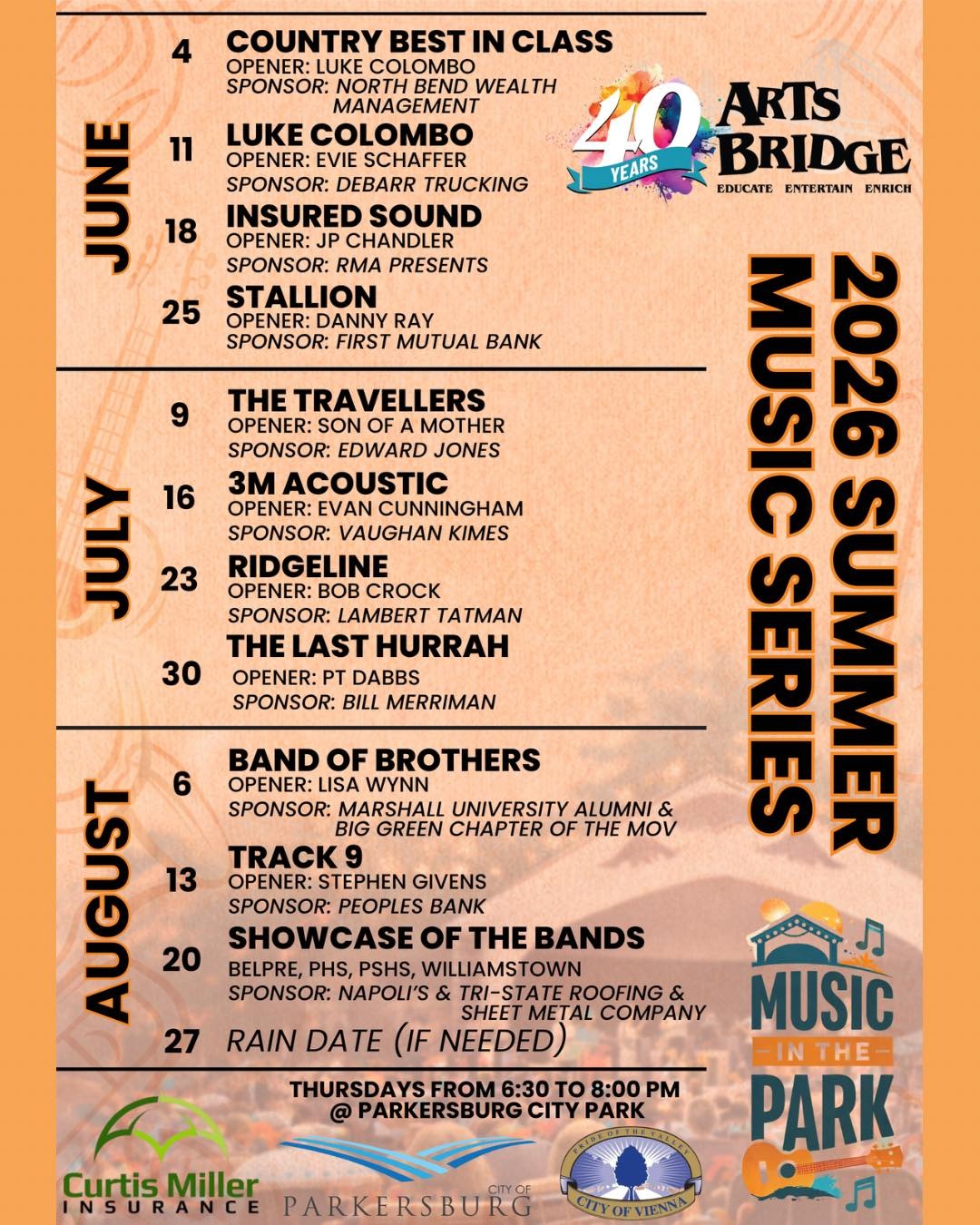 Kicking Off Summer with Music in the Park
