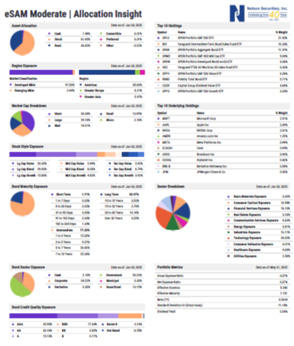 Allocation Insight by YCHARTS
