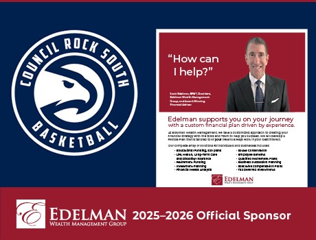 We are Happy to Support Council Rock South Basketball.