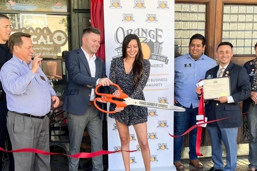 Ribbon Cutting 1-Year Anniversary in Orange