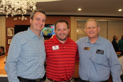 Maverick Jeff Nunes, <span>CEPA® enjoying a business luncheon with business leaders from the Greater Hewitt Chamber of Commerce!</span>
