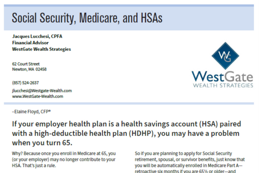 Social Security, Medicare, and HSAs