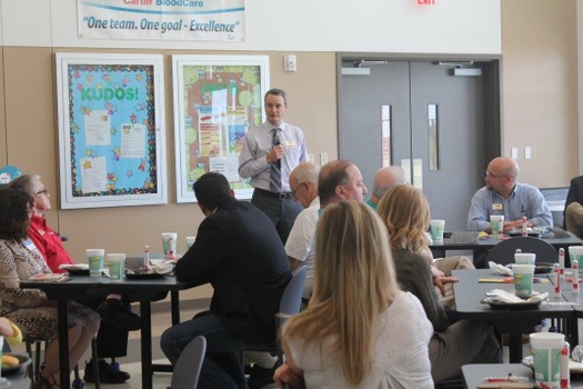 Maverick Jeff Nunes, <span>CEPA® presenting at a Greater Hewitt Chamber After Hours event!</span>