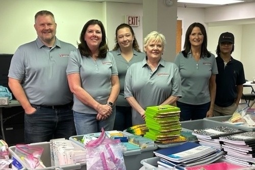 Brumbaugh Wealth Volunteers To Pack Backpacks*