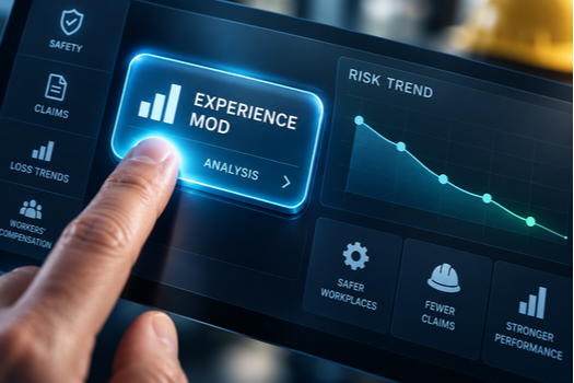 Experience mod and workers compensation risk analysis