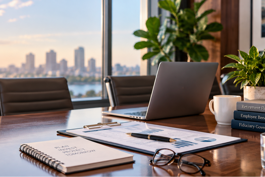 Employee benefit plan and retirement planning materials