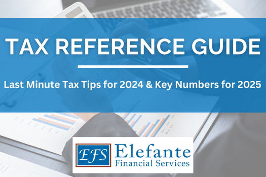 Tax Tips for 2024 & Key #'s for 2025