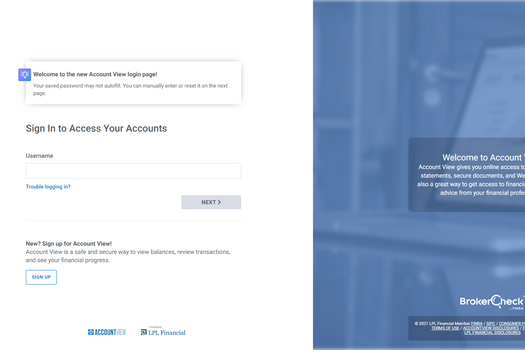 Account View