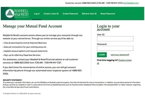 Mutual Fund Account Access
