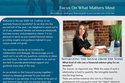 Volume 2 Newsletter