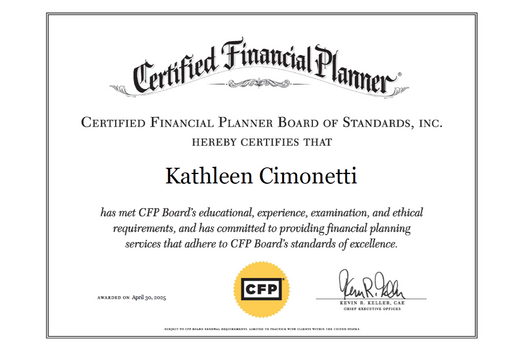 What Is a CERTIFIED FINANCIAL PLANNER (CFP®)?