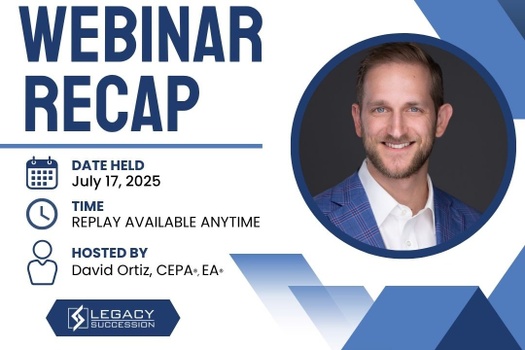 One Big Beautiful Bill Webinar Hosted by David Ortiz