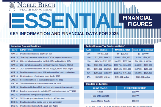2025 Essential Financial Figures