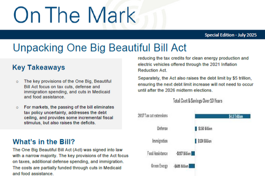 On The Mark - July 2025