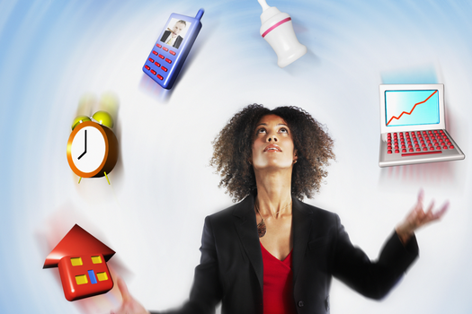 JUGGLING LIFE'S DEMANDS: