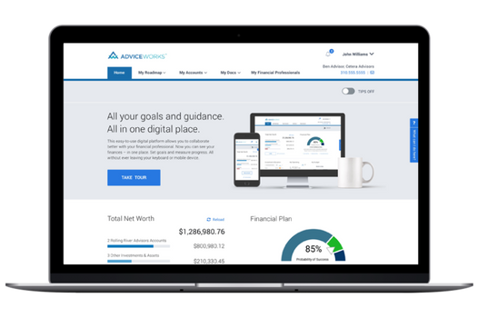 Get a Holistic View of Your Finances With AdviceWorks