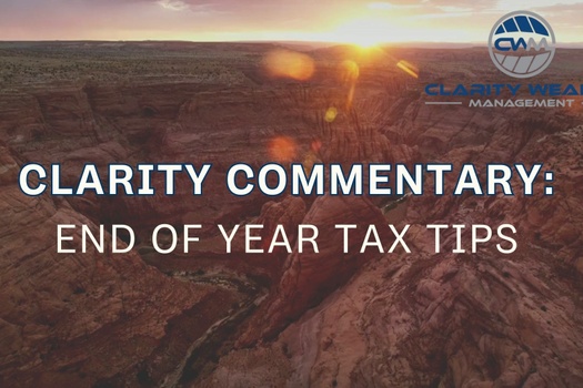 End of Year Tax Tips