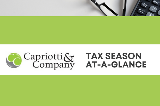 Tax Season at a Glance