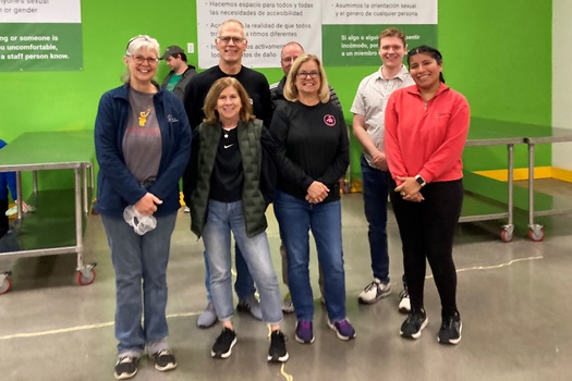 RFP Volunteers at the Oregon Food Bank