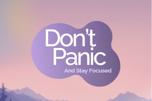Don't Panic E-Book