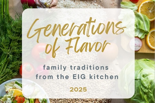 EIG's 2025 Recipe Book