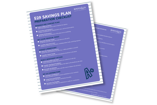 529 SAVINGS PLAN PREPARATION CHECKLIST