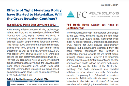 July 2024 | Market Commentary