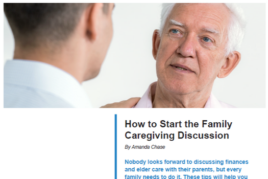 How to Start the Family Caregiving Discussion