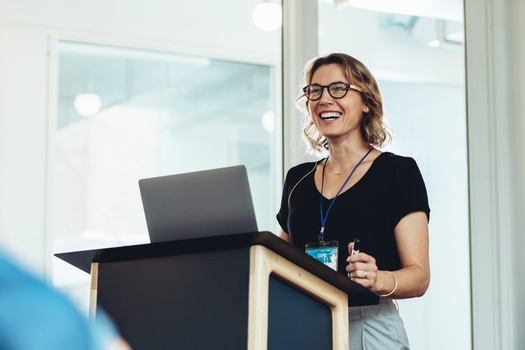 Educating through webinars and speaking
