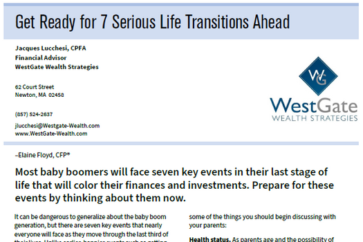 Get Ready for 7 Serious Life Transitions Ahead