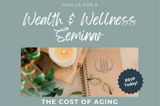 Cost of Aging Seminar<br/>Wednesday, September 24, 2025 | 4pm<br/>