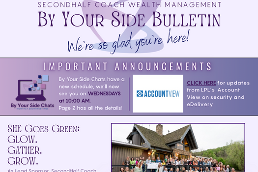 By Your Side Bulletin 