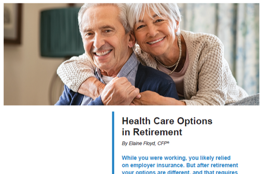 Health Care Options in Retirement