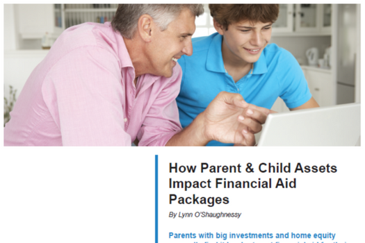 How Parent & Child Assets Impact Financial Aid Packages