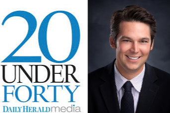 Peter Gaffaney of Baird named as a 2015 Wausau Daily Herald 20 Under Forty Honoree