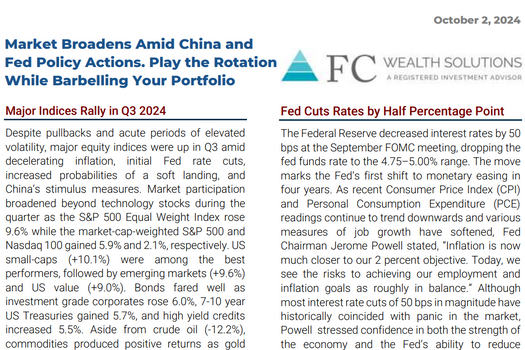 September 2024 | Market Commentary