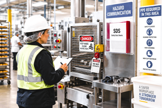 Workplace safety inspection and OSHA compliance