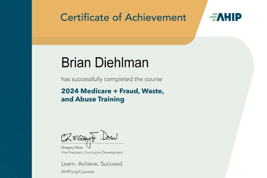 Brian Diehlman Financial Advisor